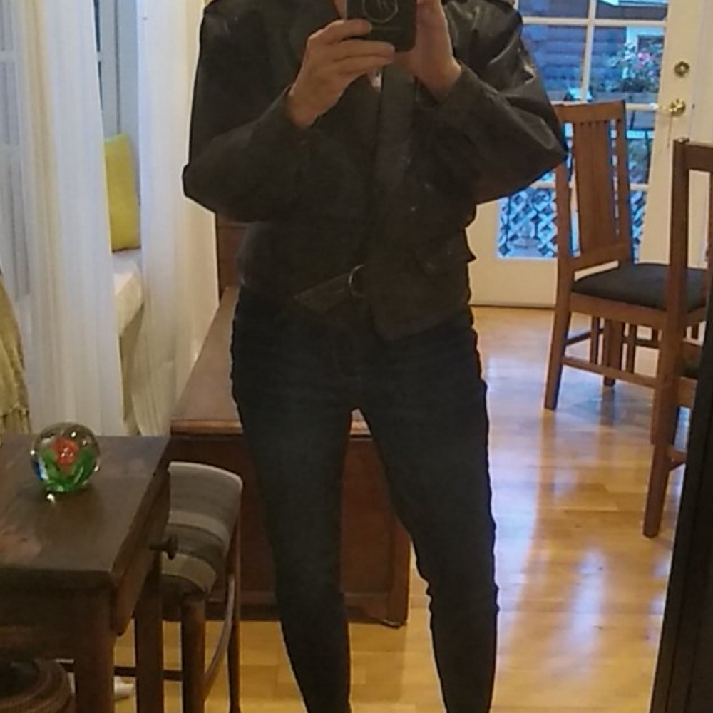 Leather jacket